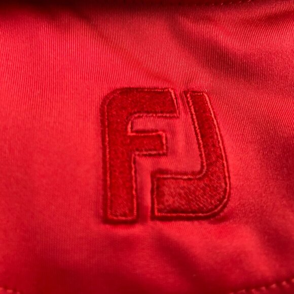 FootJoy Men's Polo Shirt XL Red 2013 CCCC Scratch Cup Embroidered Short Sleeve - Picture 7 of 9